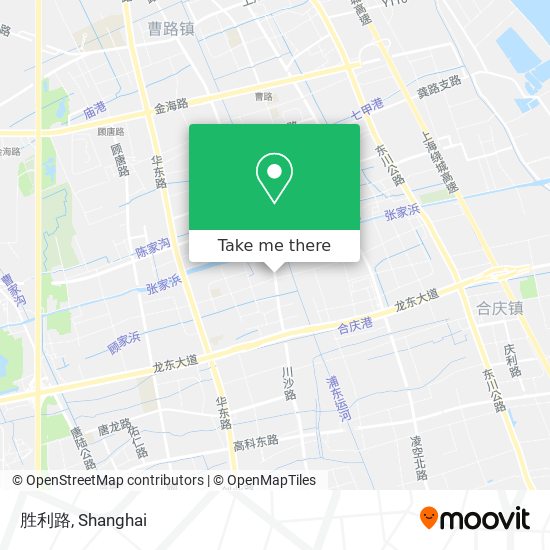 胜利路 map