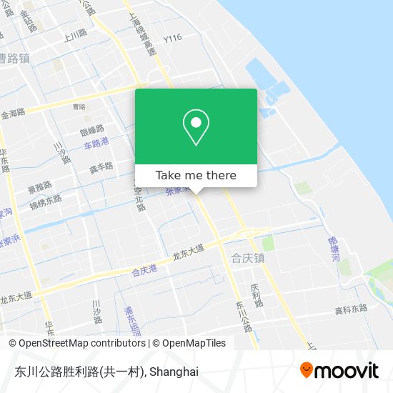 东川公路胜利路(共一村) map