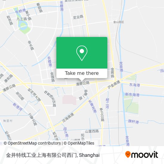 金井特线工业上海有限公司西门 map