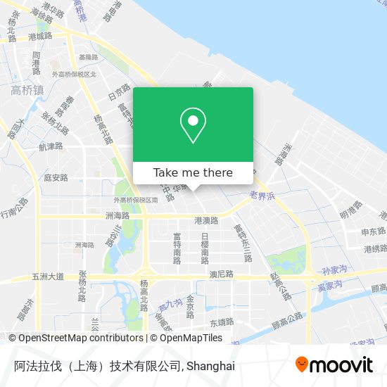 阿法拉伐（上海）技术有限公司 map