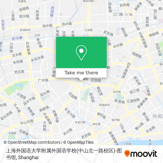 上海外国语大学附属外国语学校(中山北一路校区)-图书馆 map