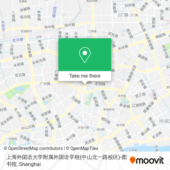 上海外国语大学附属外国语学校(中山北一路校区)-图书馆 map