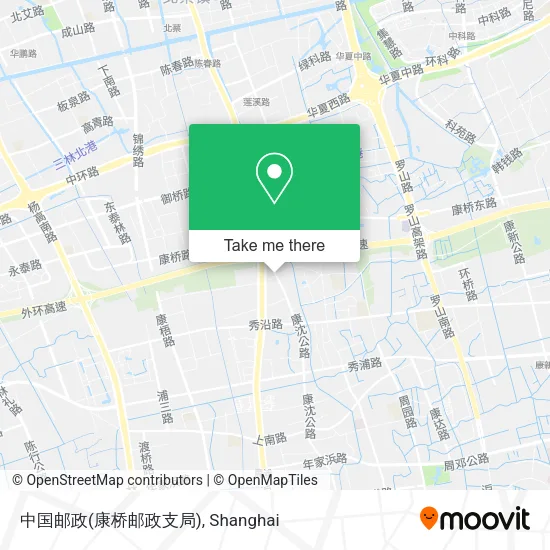 中国邮政(康桥邮政支局) map