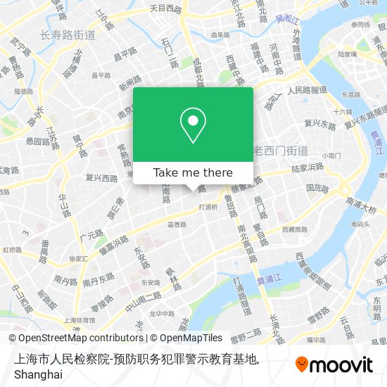 上海市人民检察院-预防职务犯罪警示教育基地 map