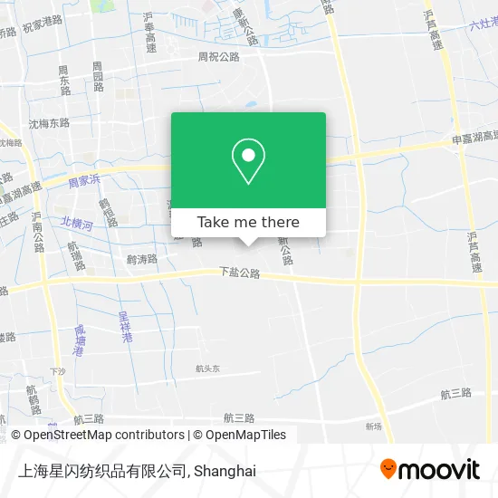 上海星闪纺织品有限公司 map