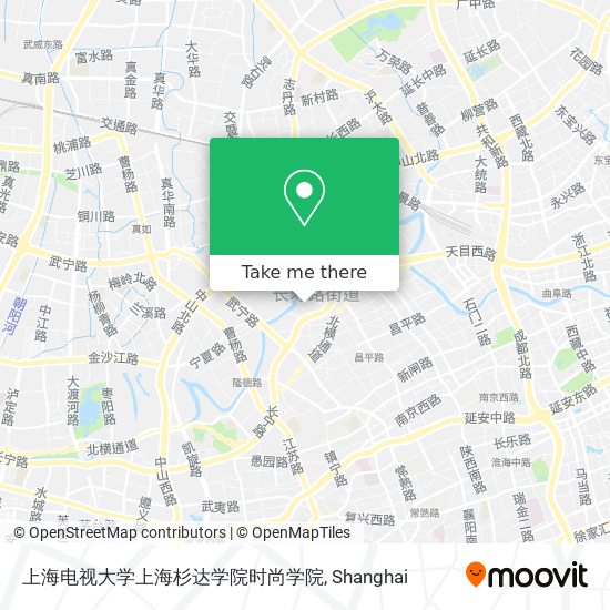 上海电视大学上海杉达学院时尚学院 map
