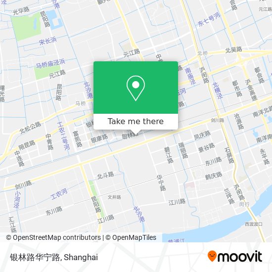银林路华宁路 map