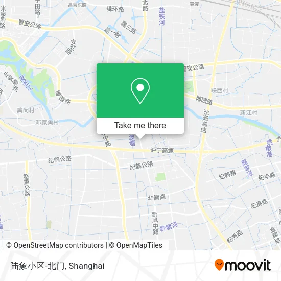 陆象小区-北门 map