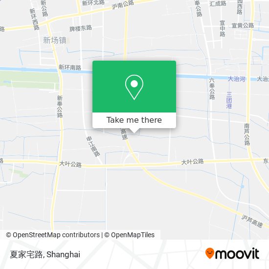 夏家宅路 map