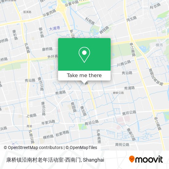 康桥镇沿南村老年活动室-西南门 map