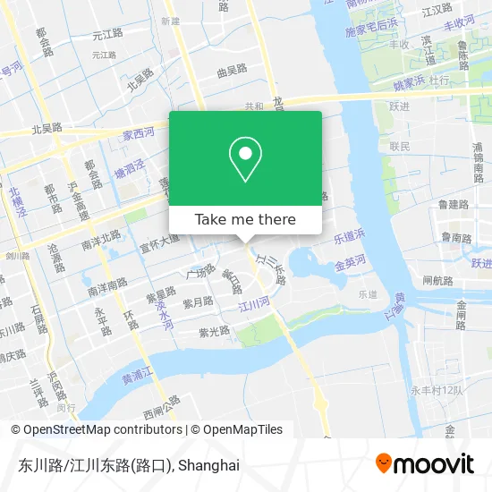 东川路/江川东路(路口) map