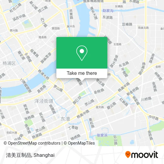 清美豆制品 map