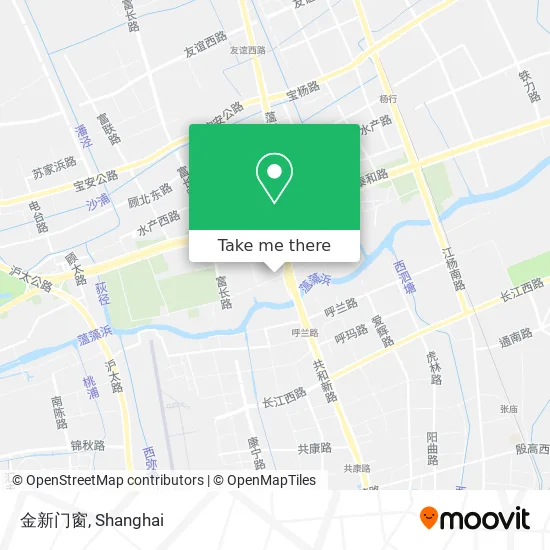 金新门窗 map