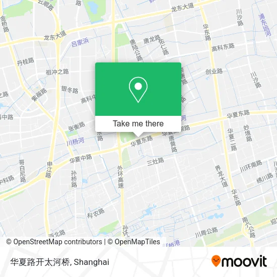 华夏路开太河桥 map