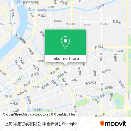 上海得捷贸易有限公司(金新路) map