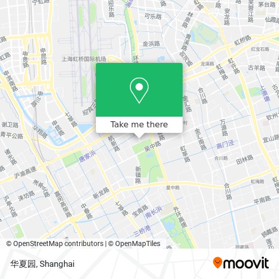 华夏园 map