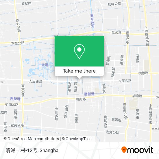 听潮一村-12号 map