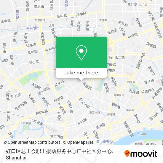 虹口区总工会职工援助服务中心广中社区分中心 map