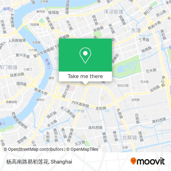 杨高南路易初莲花 map