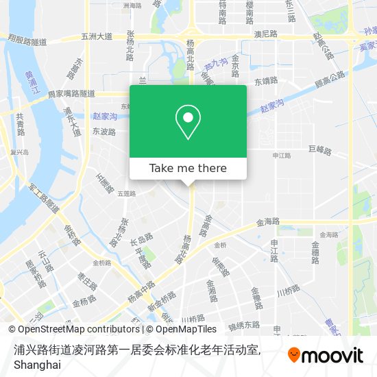 浦兴路街道凌河路第一居委会标准化老年活动室 map