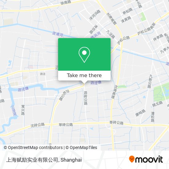 上海赋励实业有限公司 map