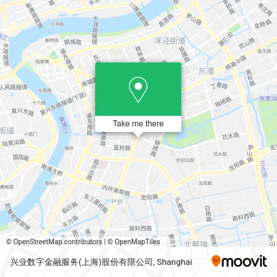 兴业数字金融服务(上海)股份有限公司 map