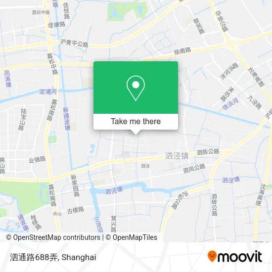 泗通路688弄 map