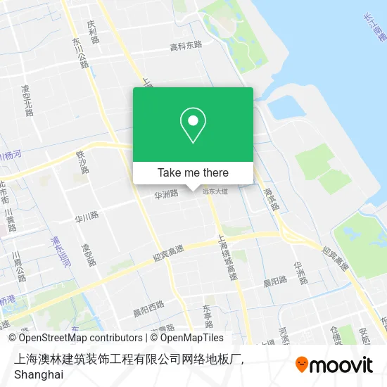 上海澳林建筑装饰工程有限公司网络地板厂 map