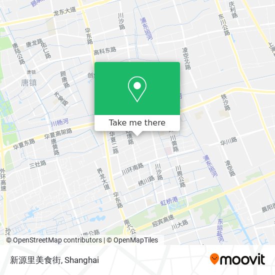 新源里美食街 map