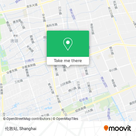 伦敦站 map