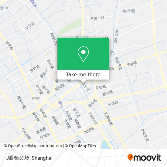J眼镜公场 map