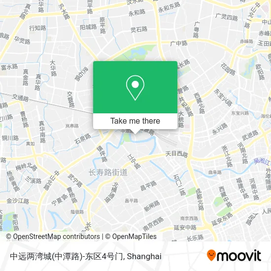 中远两湾城(中潭路)-东区4号门 map