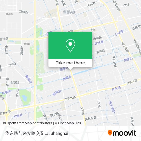 华东路与来安路交叉口 map