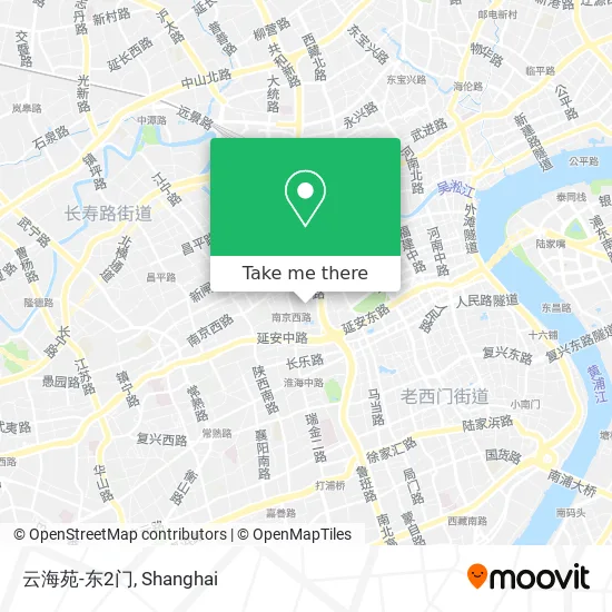 云海苑-东2门 map