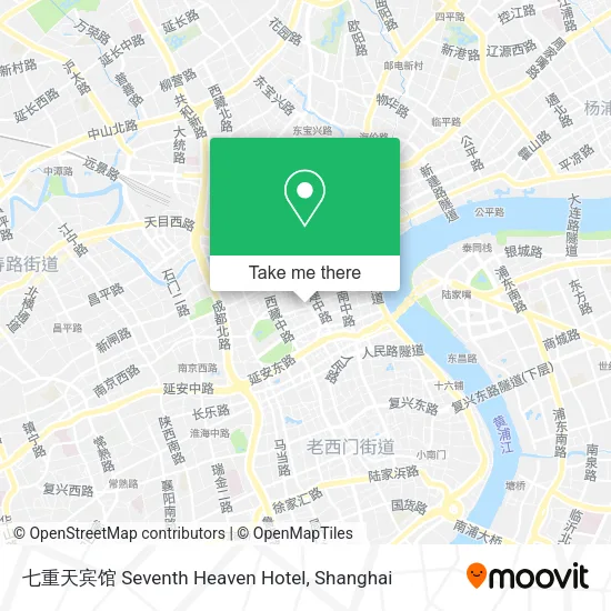 七重天宾馆 Seventh Heaven Hotel map