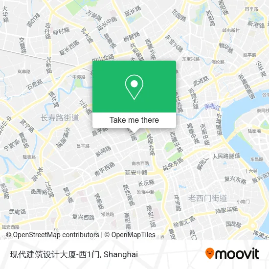 现代建筑设计大厦-西1门 map