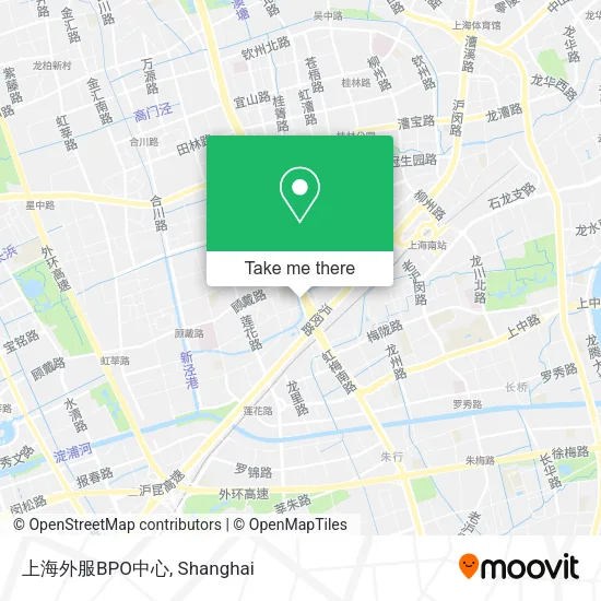 上海外服BPO中心 map