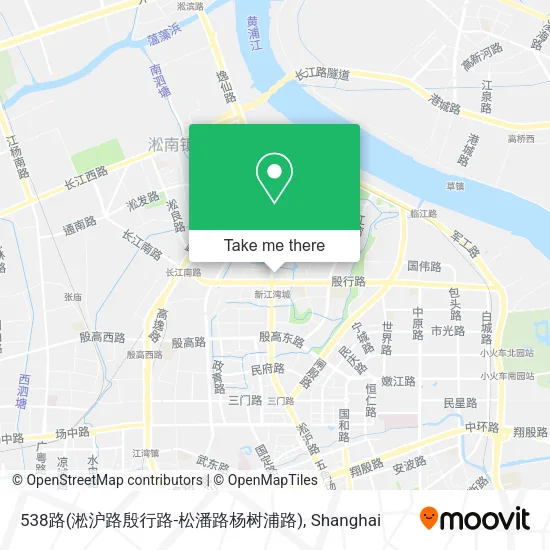 538路(淞沪路殷行路-松潘路杨树浦路) map