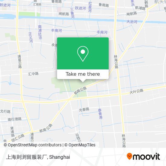 上海则浏留服装厂 map