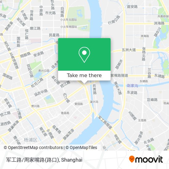 军工路/周家嘴路(路口) map