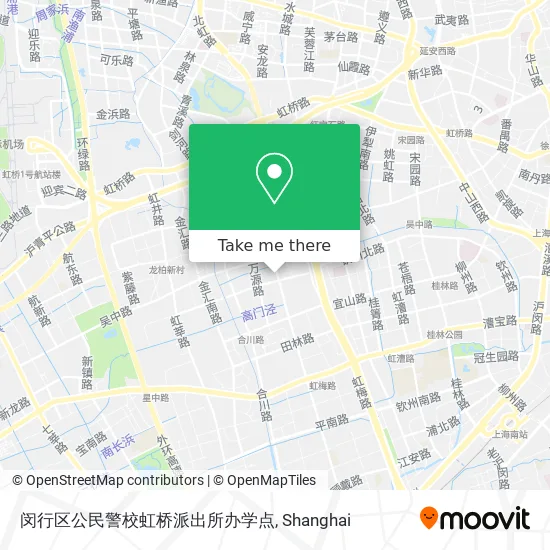 闵行区公民警校虹桥派出所办学点 map
