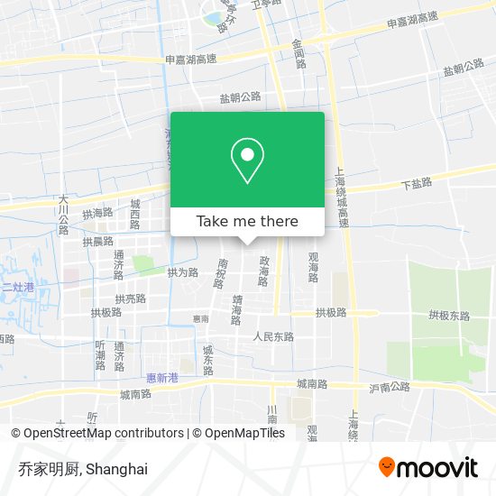 乔家明厨 map