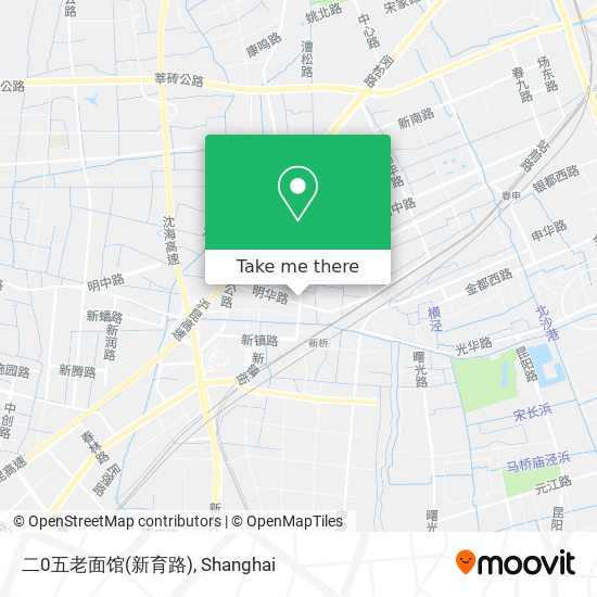 二0五老面馆(新育路) map