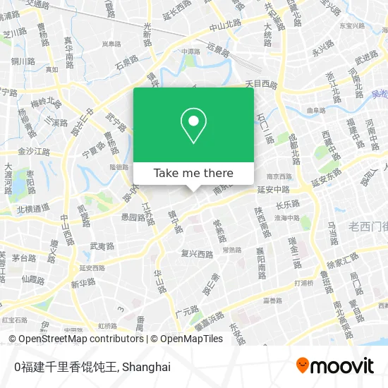 0福建千里香馄饨王 map