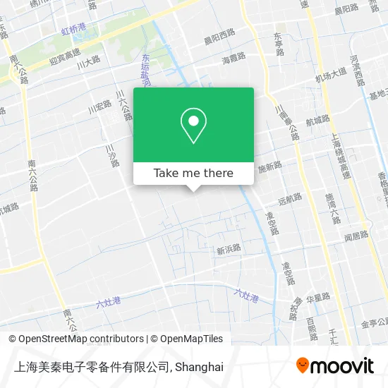 上海美秦电子零备件有限公司 map