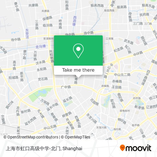 上海市虹口高级中学-北门 map
