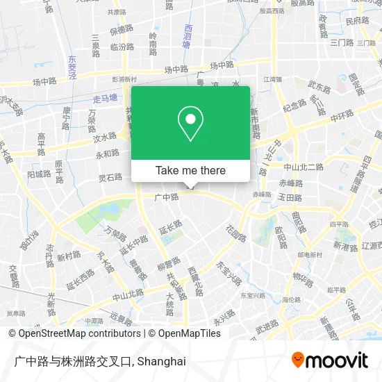 广中路与株洲路交叉口 map