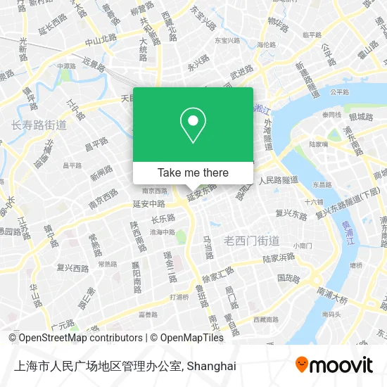 上海市人民广场地区管理办公室 map