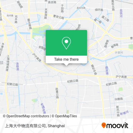 上海大中物流有限公司 map