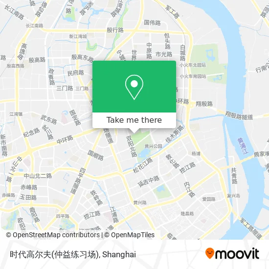 时代高尔夫(仲益练习场) map